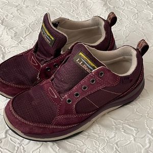 LL Bean Bean Shoes Waterproof Purple